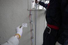 自動式低圧エポキシ樹脂注入工法・間隔・検査・シリンダー工法